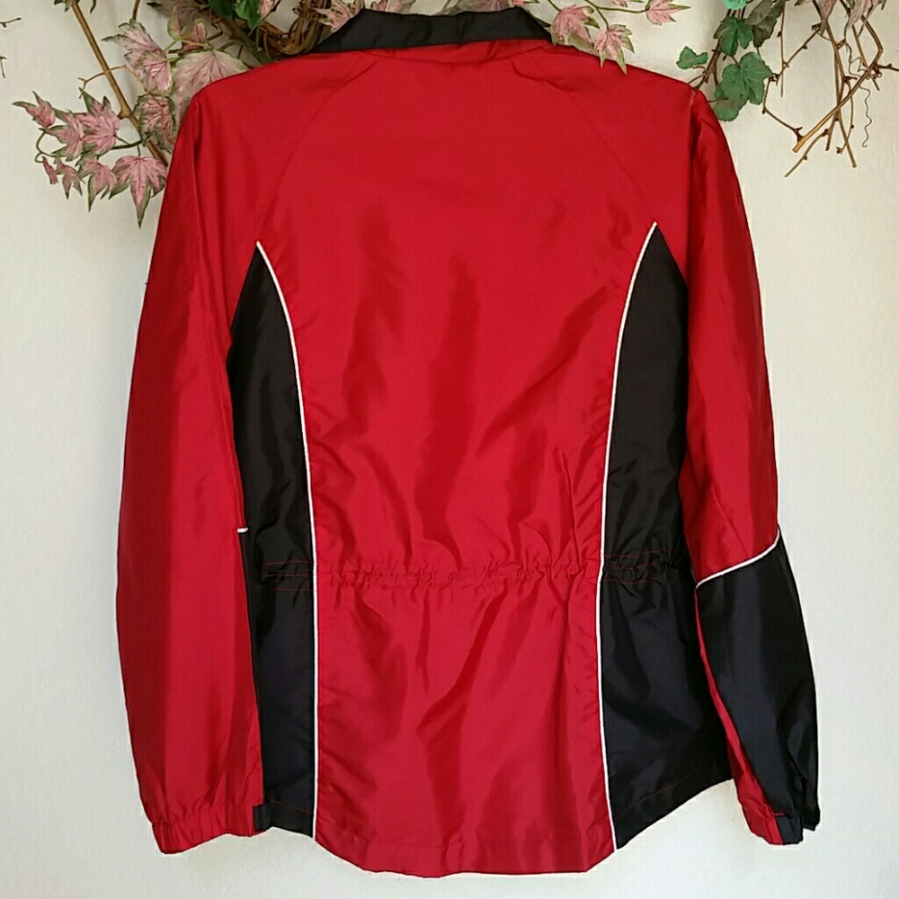 Womens Catalina Flash Red Active Jacket - Picture 3 of 3